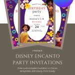 Free Disney Encanto Birthday Invitations