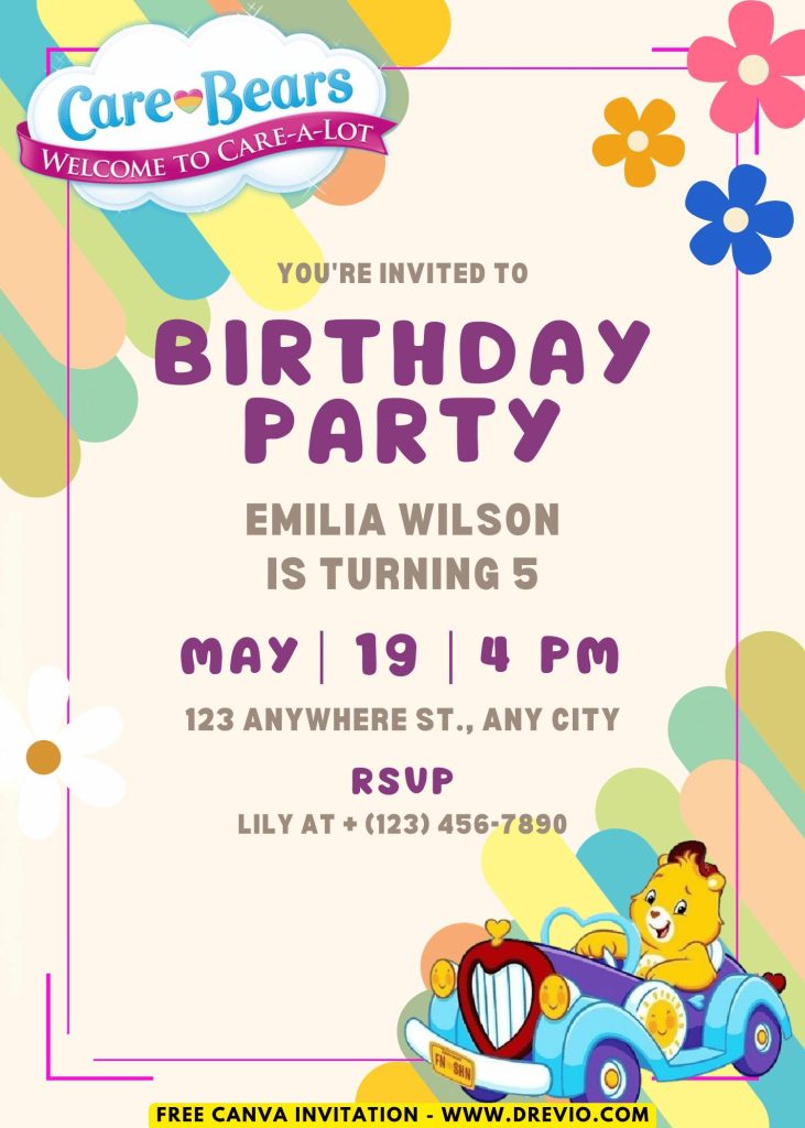 printable-care-bears-birthday-invitation-canva