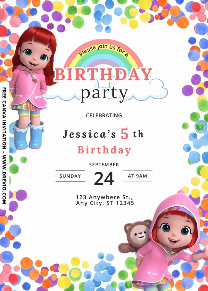 printable-rainbow-ruby-birthday-invitation-canva
