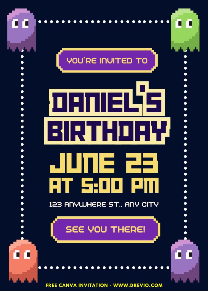 retro-pacman-birthday-party-invite-template-canva