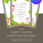 Free Fairy Birthday Invitations