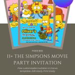 22+ Free Simpsons Birthday Invitation Templates (Canva 2026) – Easy to Edit & Print