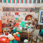 Build-Your-Own Pizza Birthday Party + Free Invitations