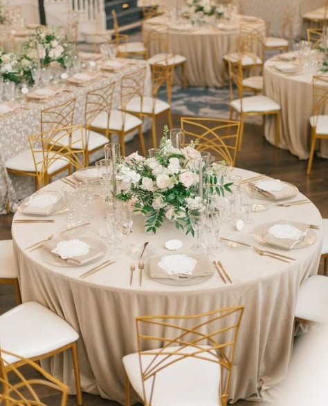 Champagne and Cream Wedding Ideas