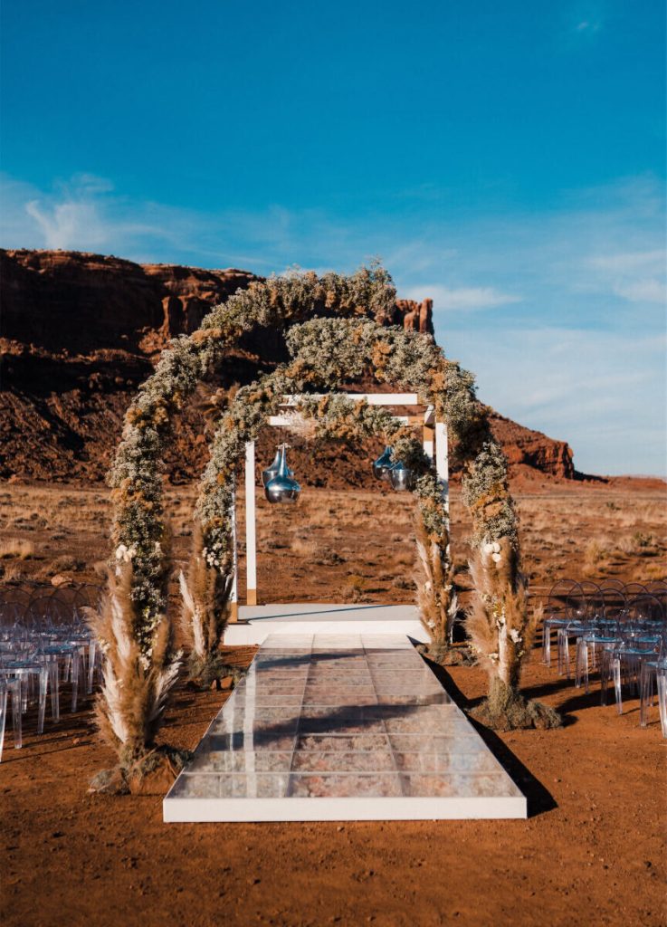 Desert Minimalist Wedding