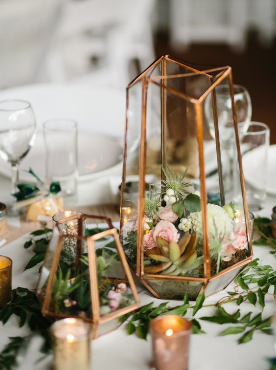 Geometric Wedding Ideas 