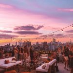 Glamorous Rooftop Birthday Party + Free Invitations