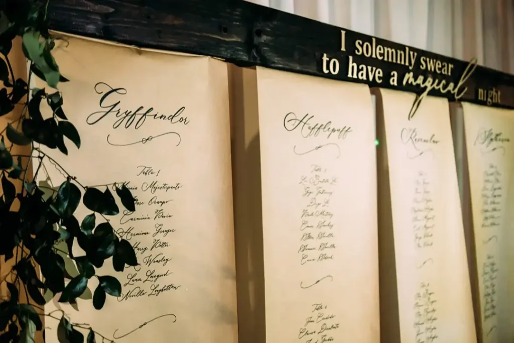 Harry Potter Wedding Ideas