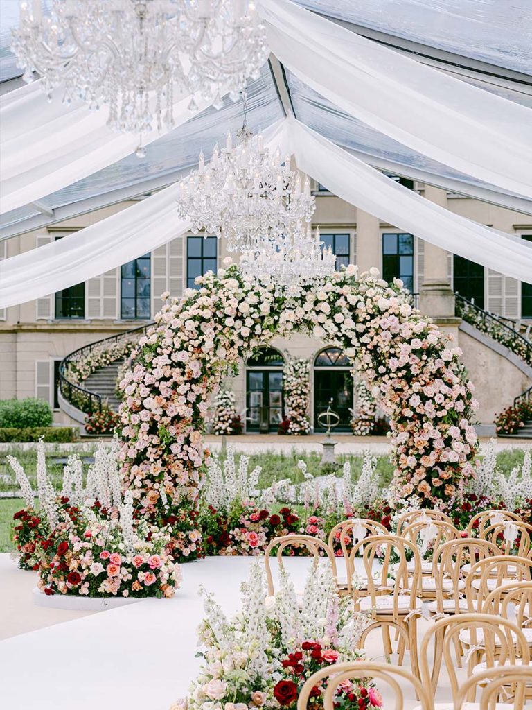 High-Fashion Wedding