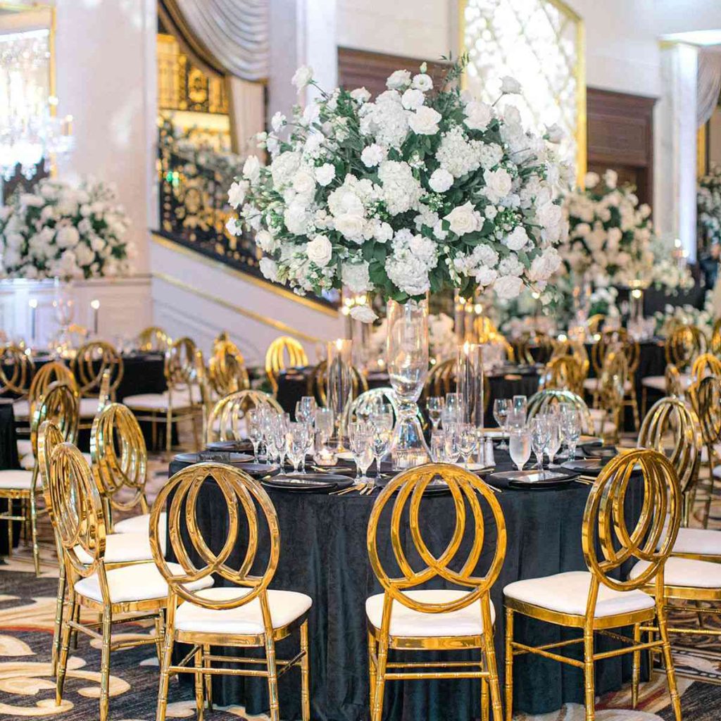 High-Fashion Wedding