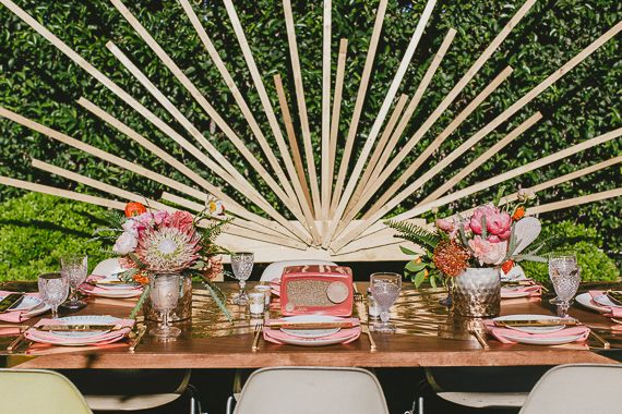 Mid-Century Modern Wedding