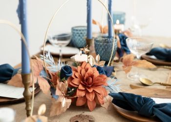 Navy and Copper Wedding Ideas