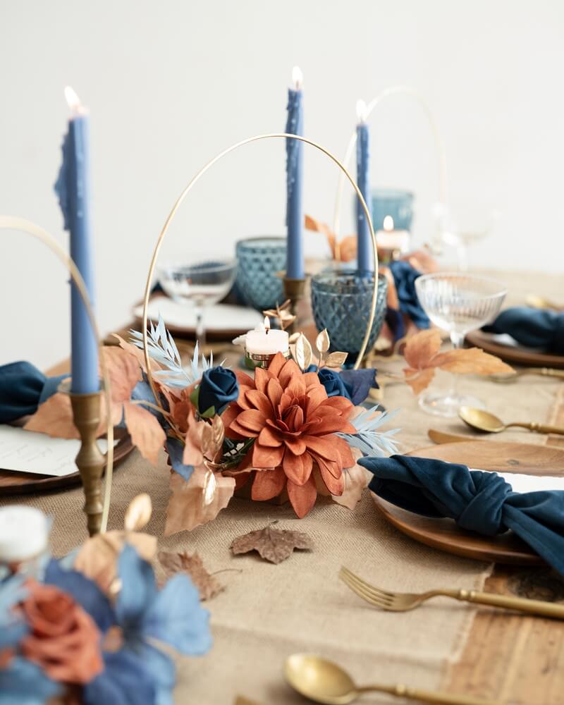 Navy and Copper Wedding Ideas