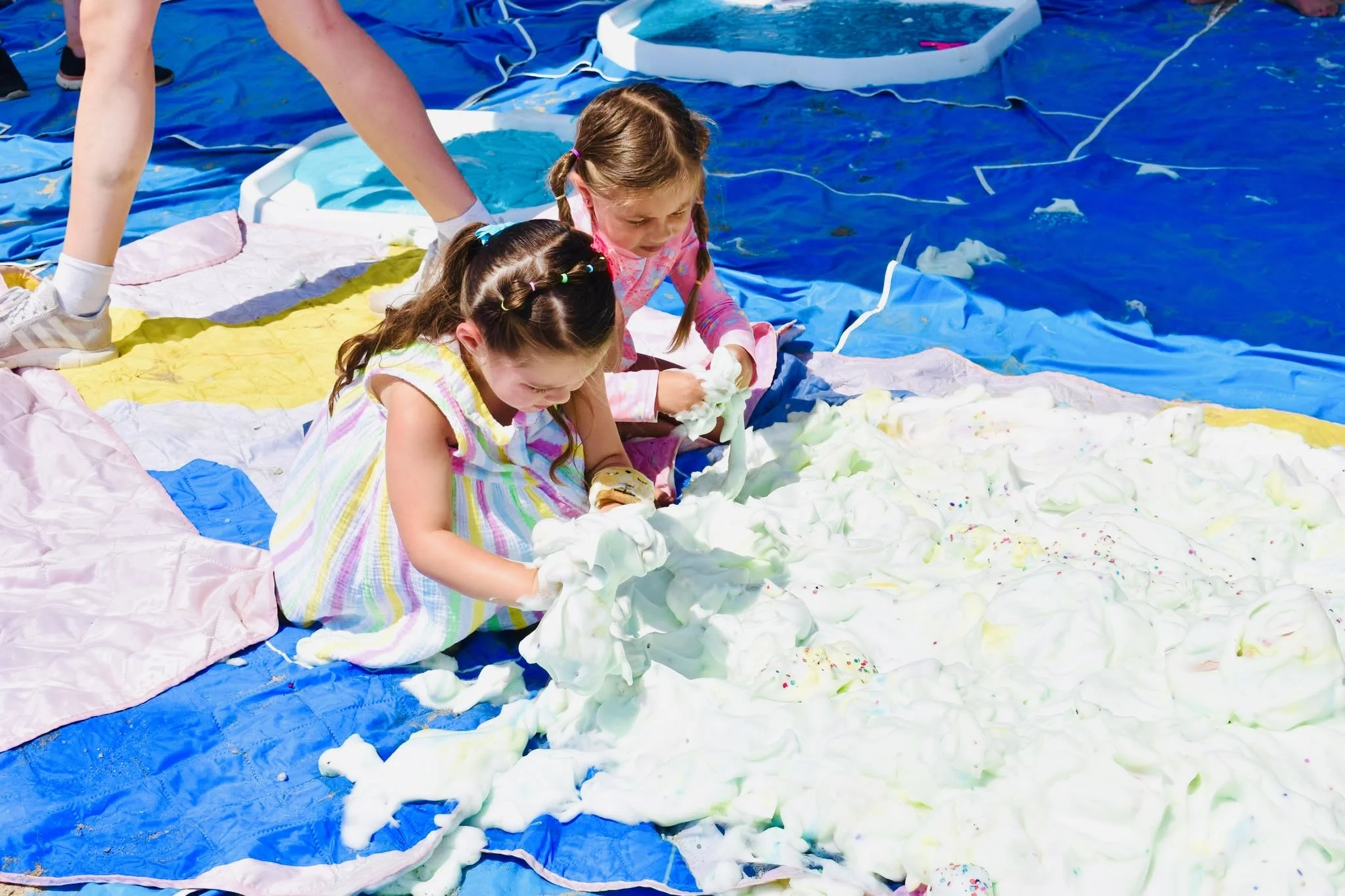Preschool Sensory Birthday Ideas + Free Invitations