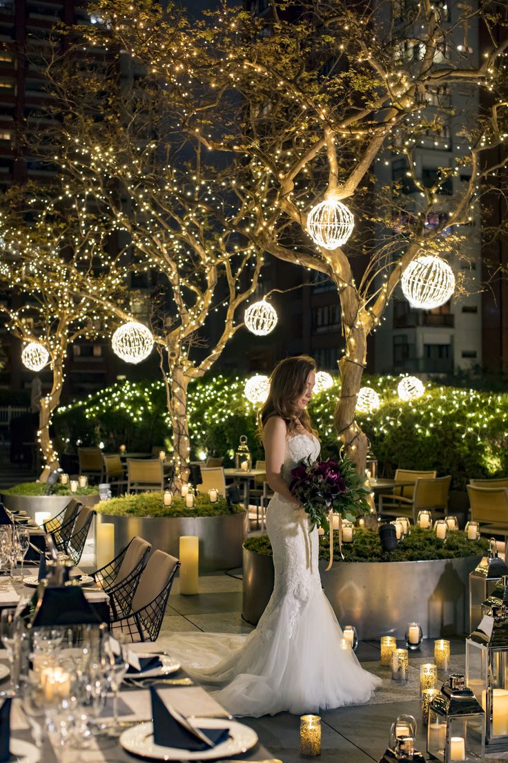 Rooftop Wedding Reception Themes 7