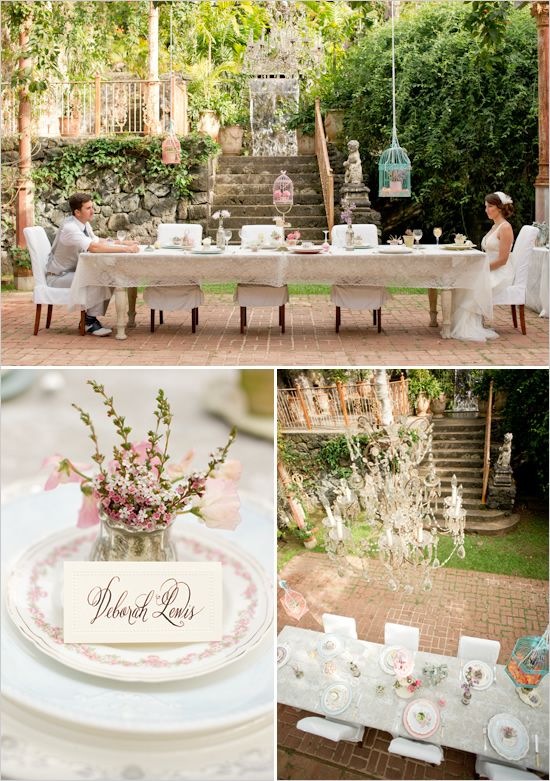 Tea Party Wedding Ideas