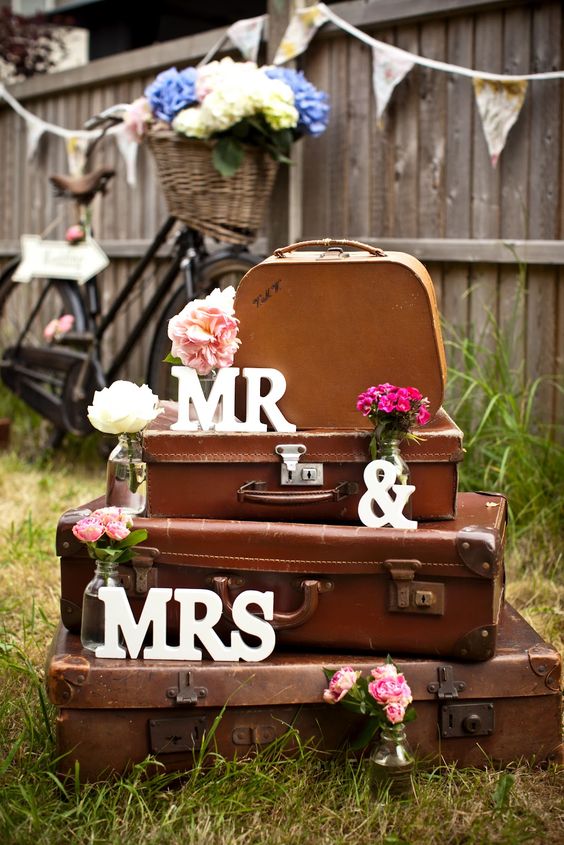 Vintage Travel Wedding Ideas