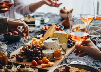 Wine and Cheese Birthday Night