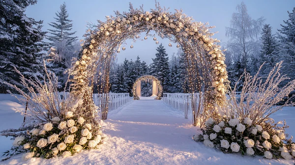 Winter Wonderland Wedding Ideas 