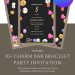 Free and Editable Charm Bar Party Invitation Templates Made in Canva. Customize Online for free