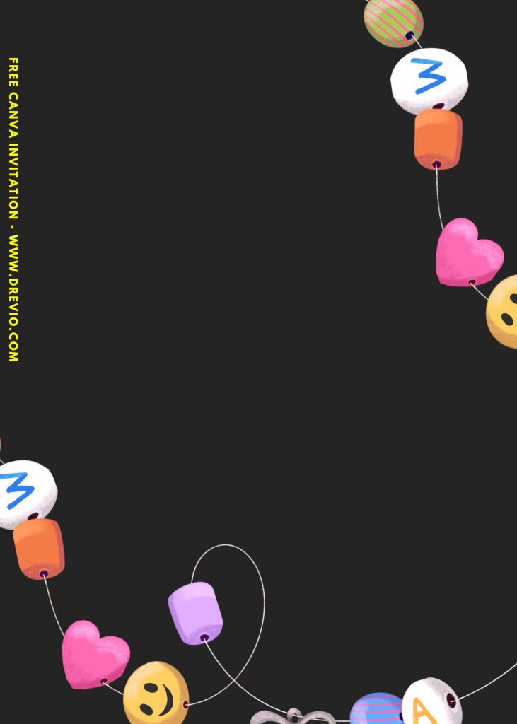 Free and Editable Cute Charm Bar Party Invitation Templates Made in Canva. Customize Online for free