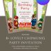 Free and Editable Alvin And The Chipmunks Invitation Templates Made in Canva. Customize Online for free
