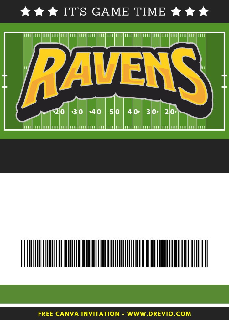 Free and Editable Fun Super Bowl American Football Invitation Templates Made in Canva. Customize Online for free