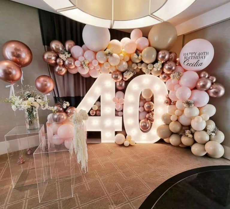 40th Birthday Party Ideas 8