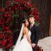 Bold Red Accent Wedding