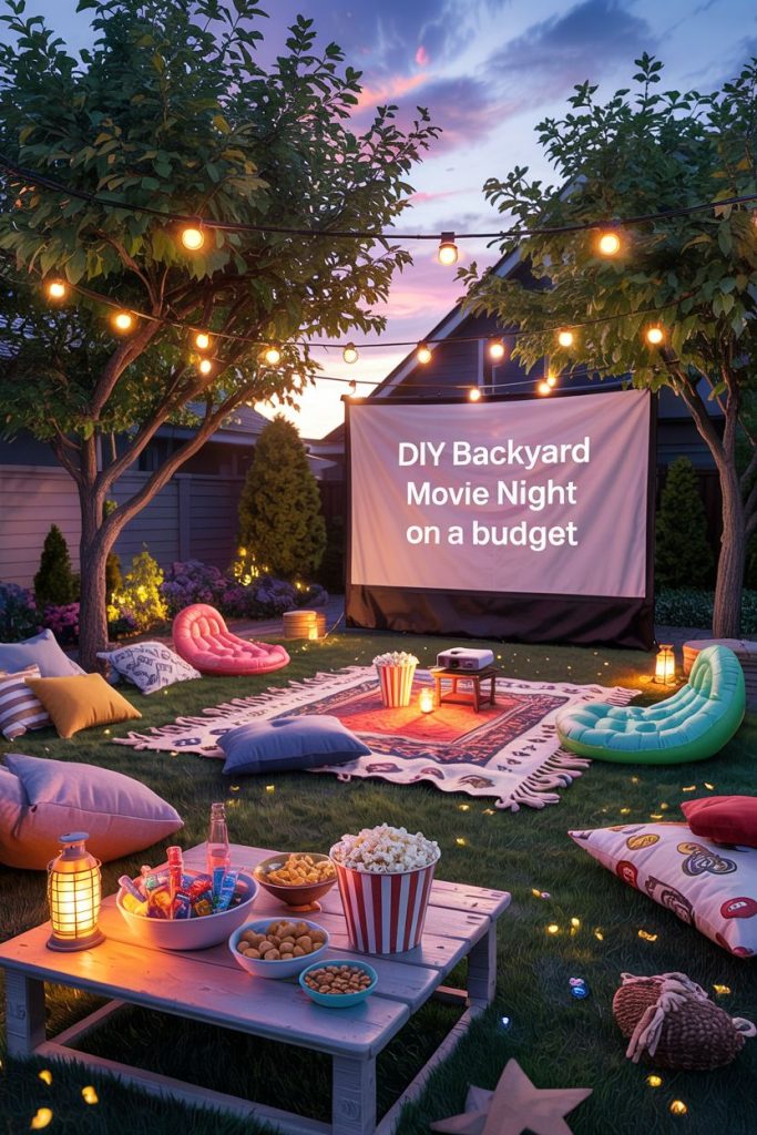 Camping Birthday Invitation