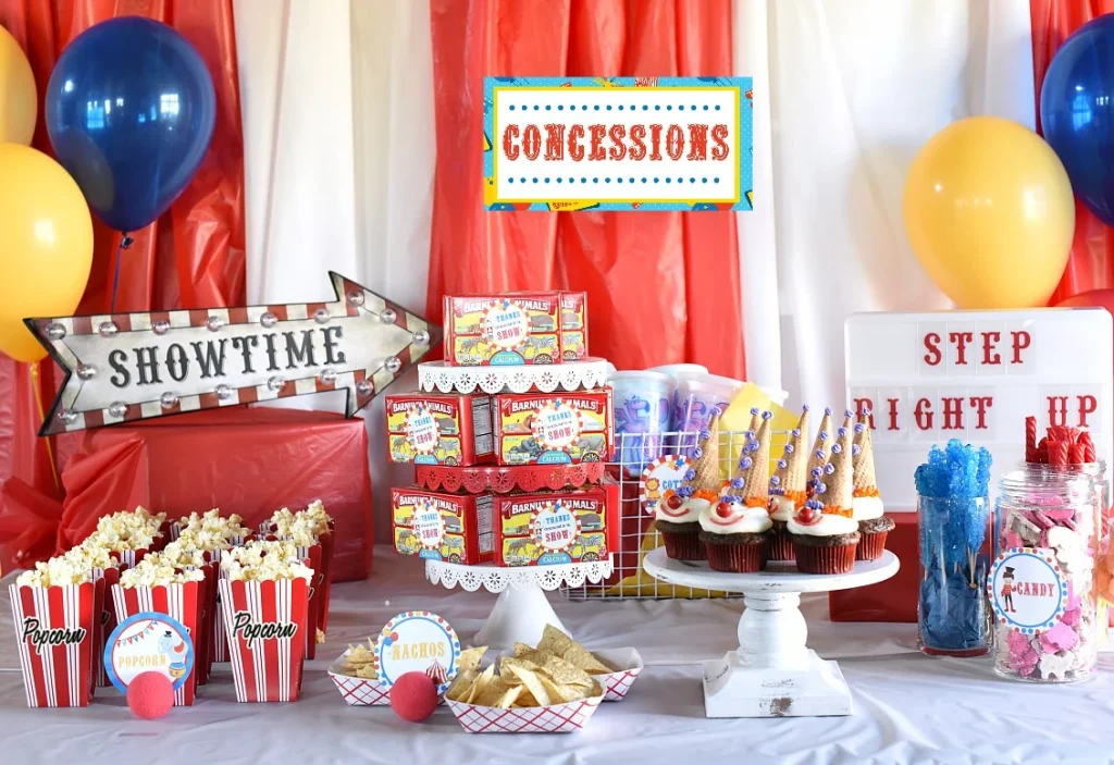 Circus Birthday Party