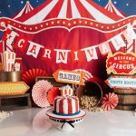 Circus Themed Birthday Invitations – Free Printable