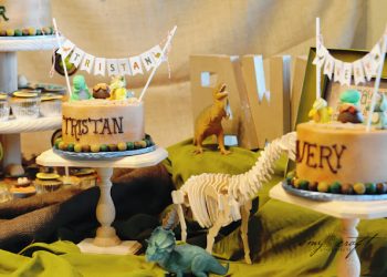 Dino Jungle Birthday Invitations 7