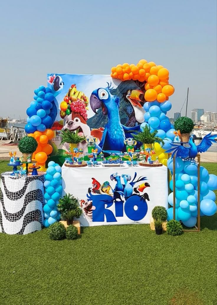Disney Rio birthday party ideas