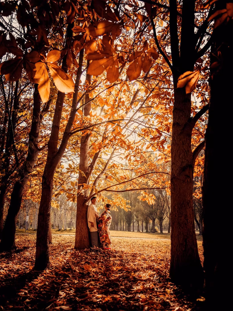 Fall Wedding Ideas & Free Invitations