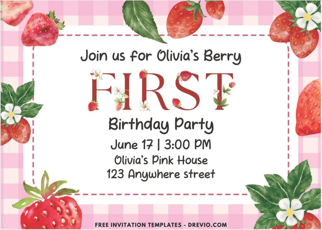 First Birthday