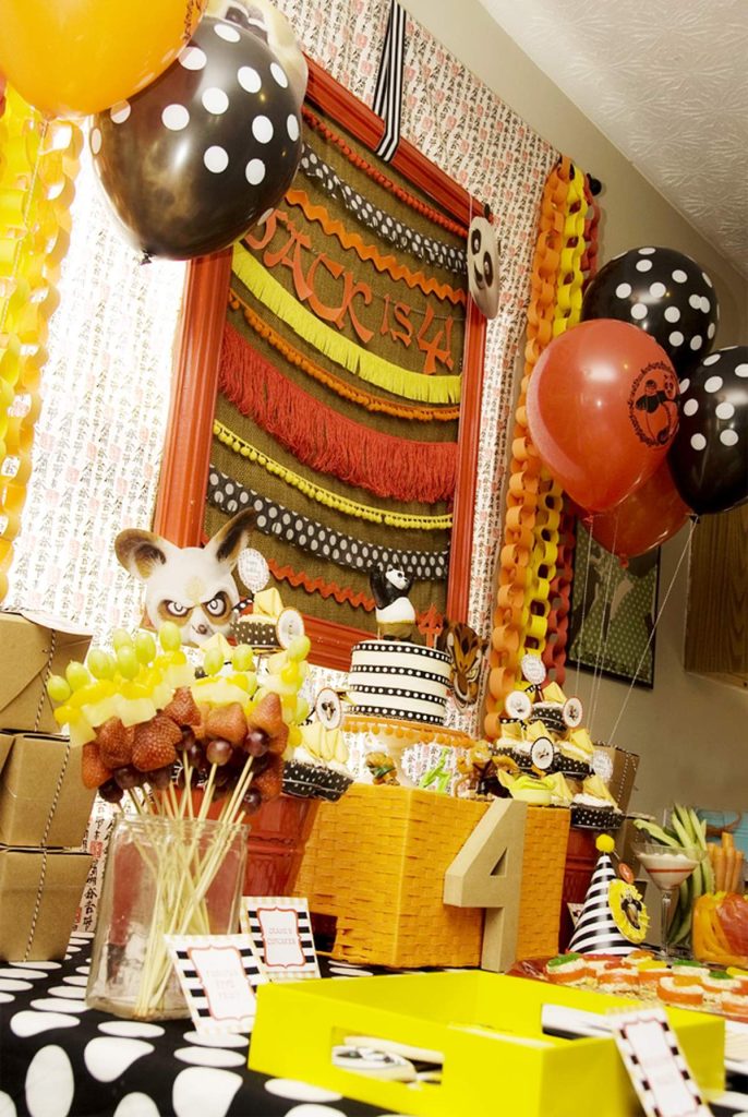 Kung Fu Panda Birthday party ideas