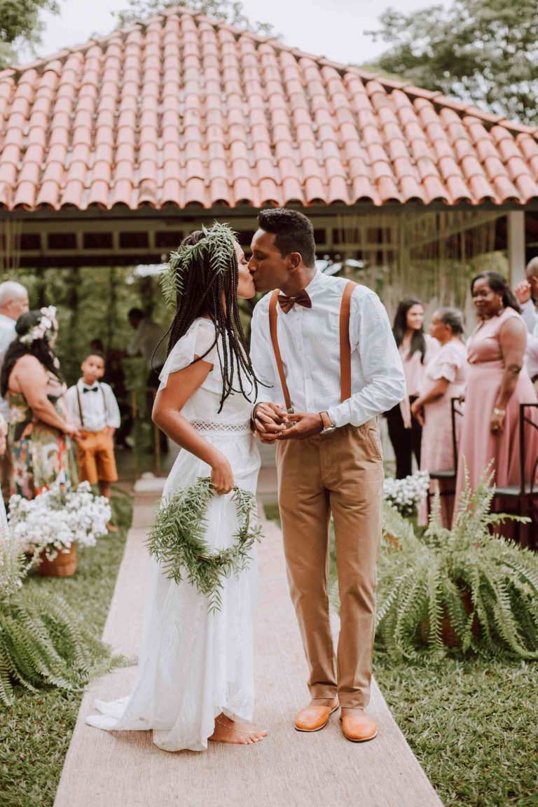 Modern Greenery Wedding