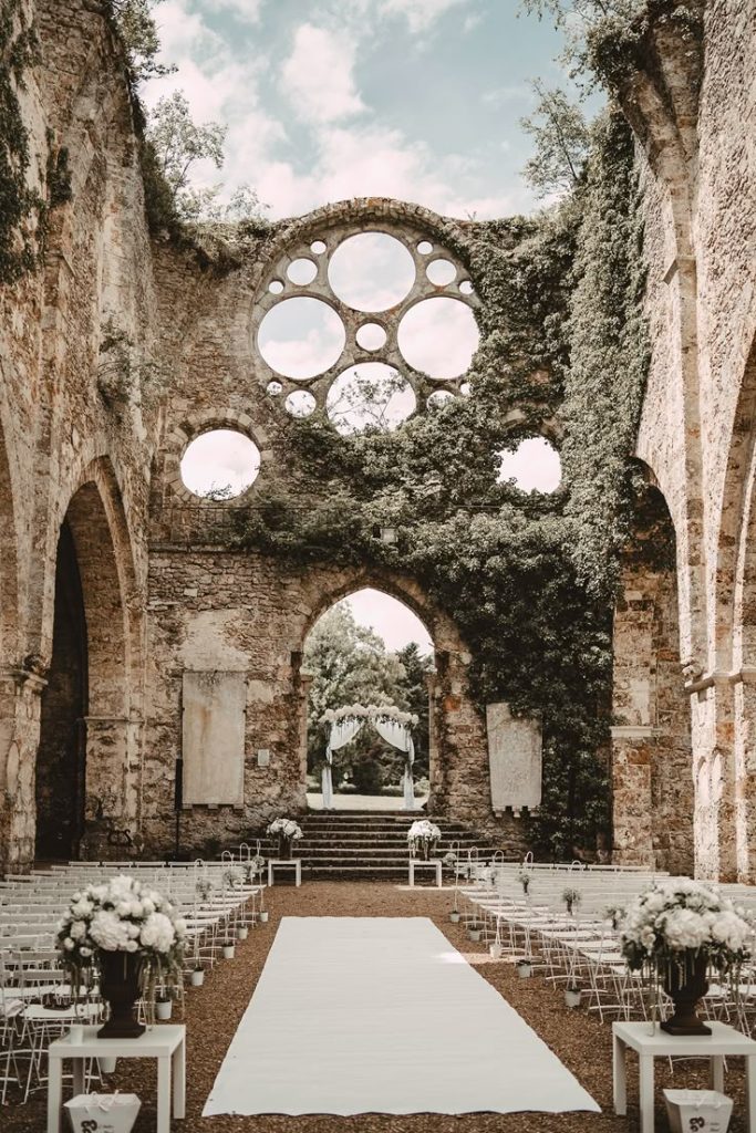 Romantic Ruins Wedding