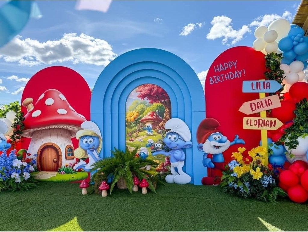 Smurfs Birthday Party