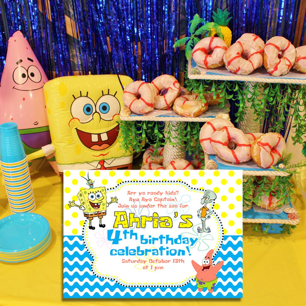 Patrick Spongebob Birthday Cute
