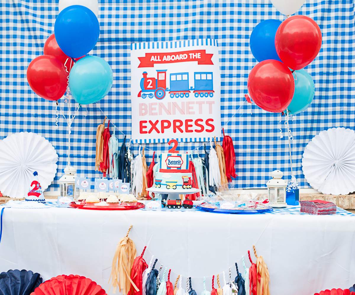 Train Birthday Invitations – Free Printable