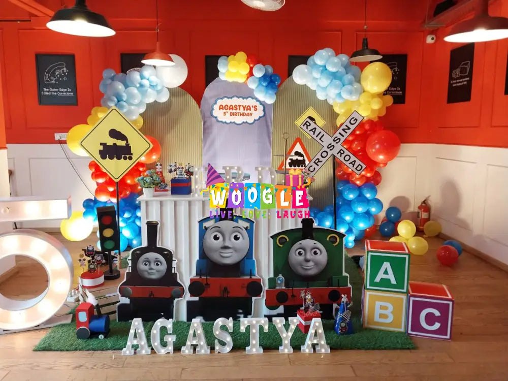 Train Birthday Invitations