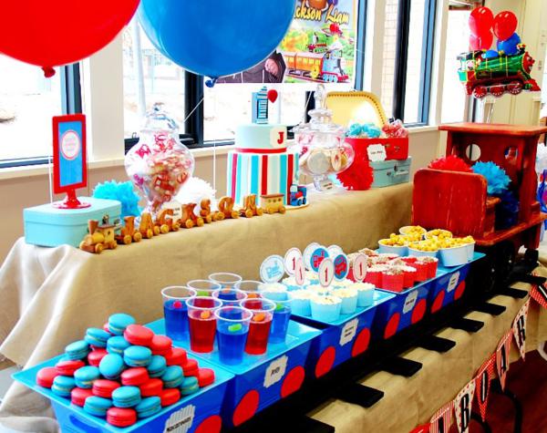 Train Birthday Invitations