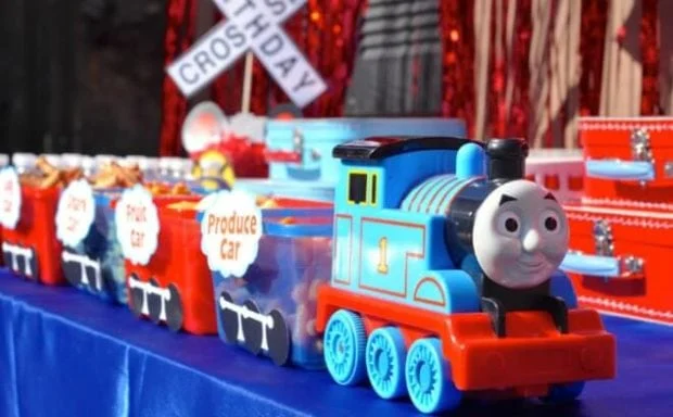 Train Birthday Invitations