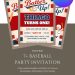 Free and Editable Batter Up Baseball Invitation Templates Made in Canva. Customize Online for free