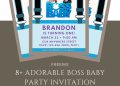 Free and Editable Boss Baby Family Business Birthday Invitation Templates Made in Canva. Customize Online for free