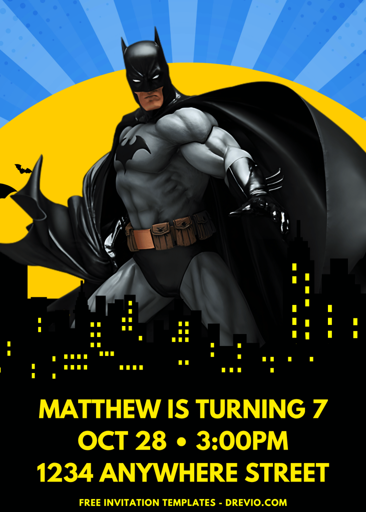 city-skyline-dc-league-superhero-batman-party-invite