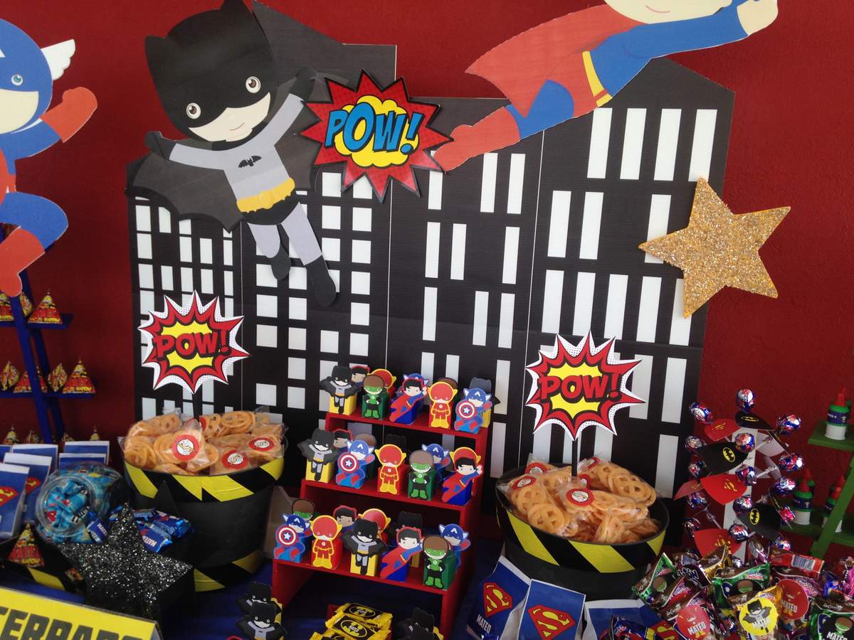 dc league birthday party ideas