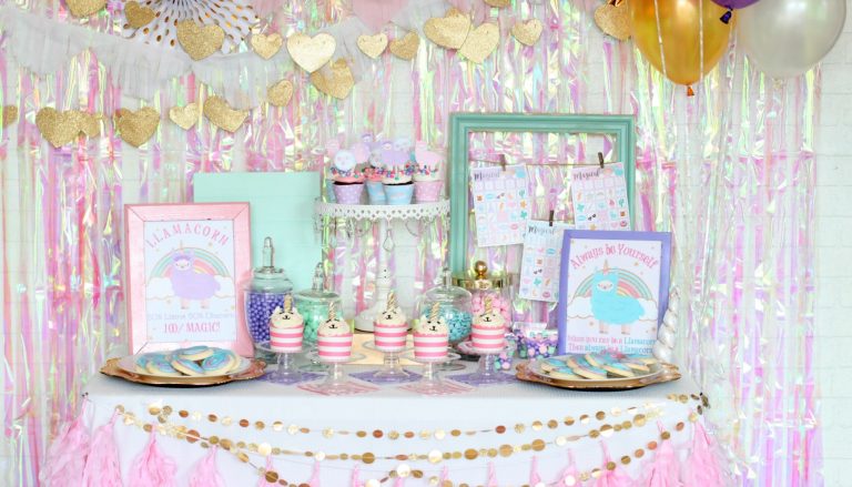 Llama birthday party
